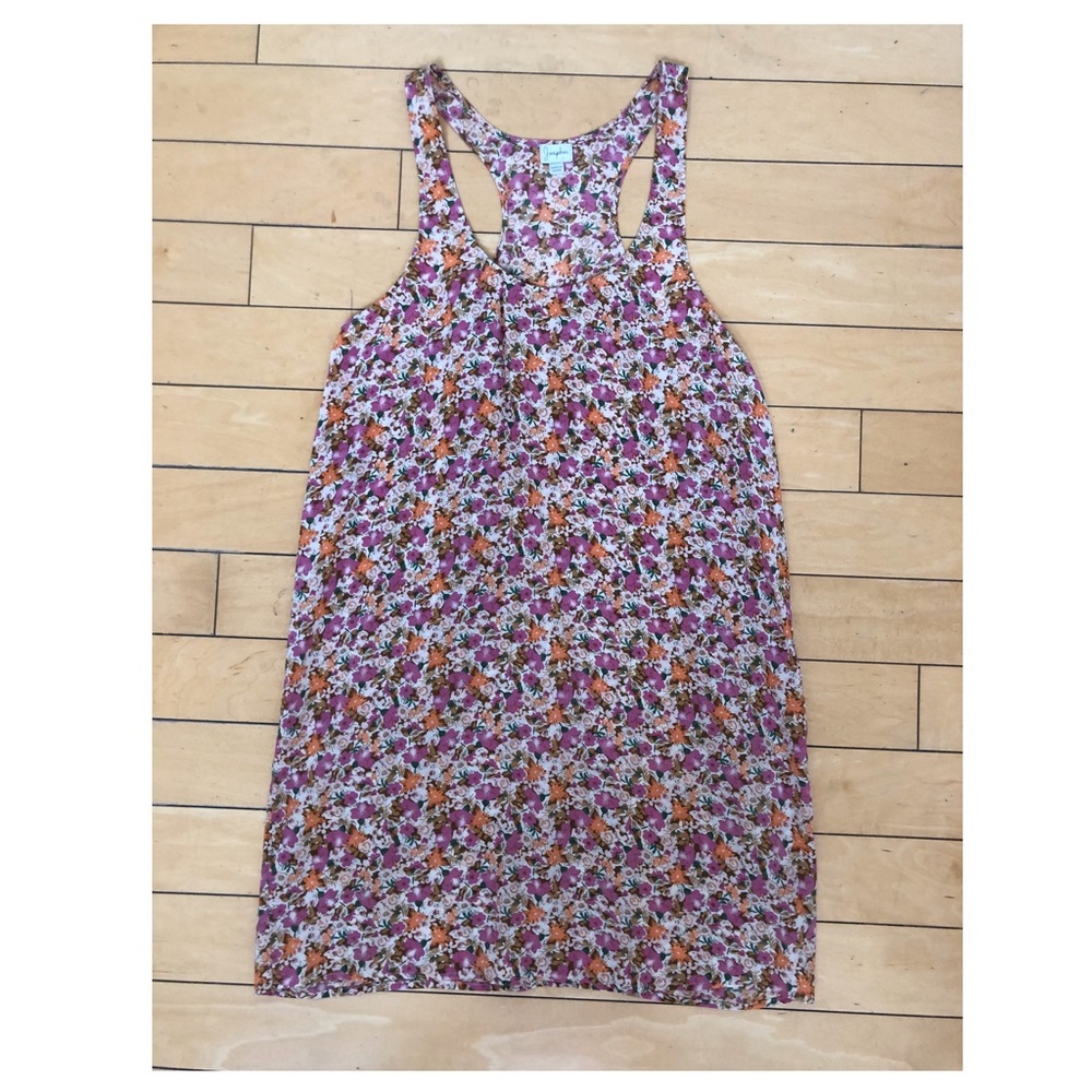 Floral print dress